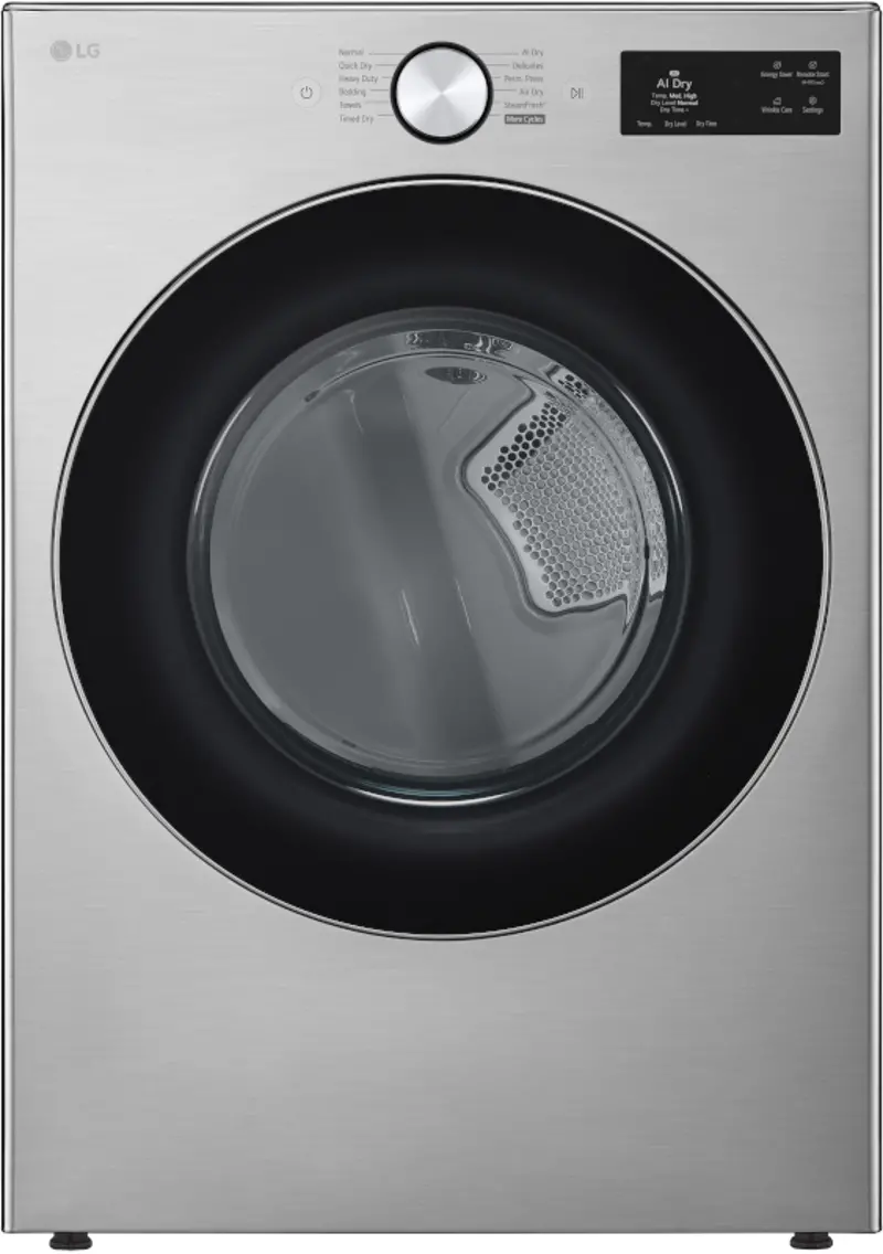LG 7.4 Cu Ft Ultra Large Capacity Smart Electric Dryer - Graphite Steel