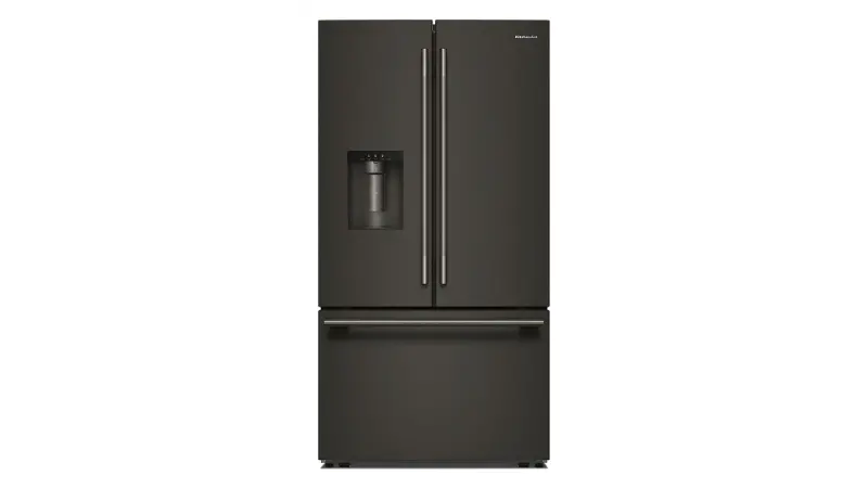 KitchenAid 30 Cu Ft French Door Refrigerator - Black Ore | RC Willey