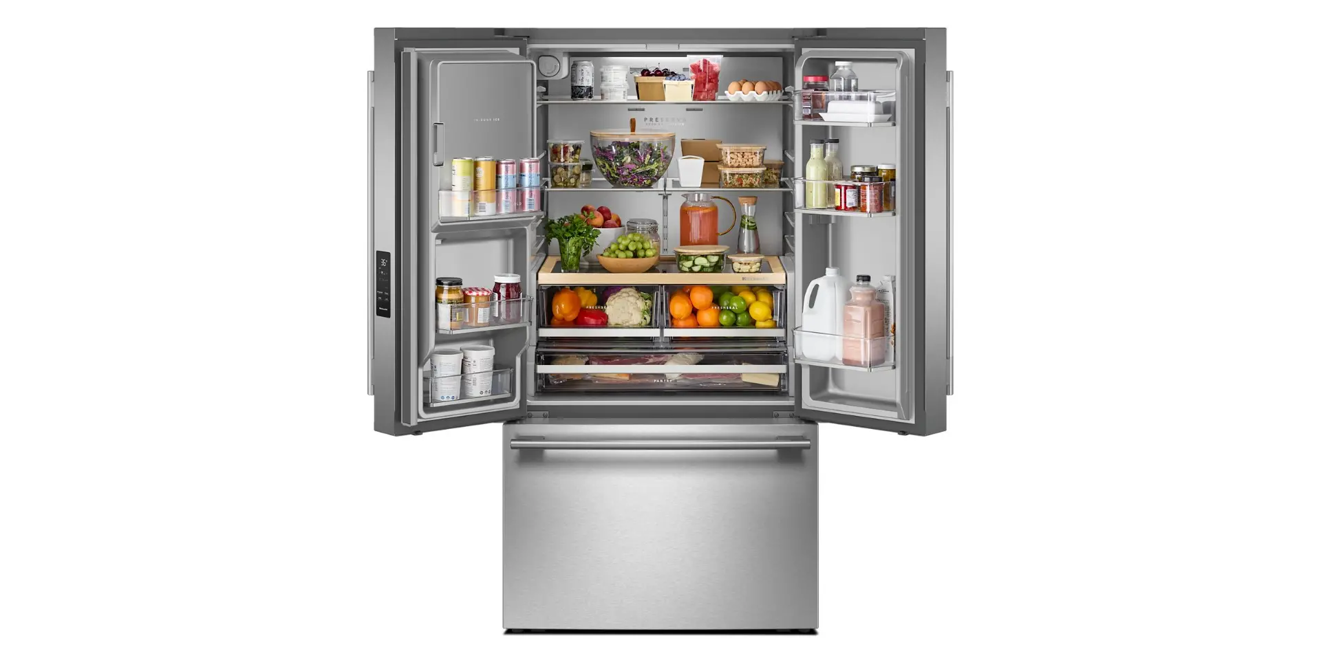 KRFF436SPS KitchenAid 30 Cu Ft French Door Refrigerator - Stainless Steel-4