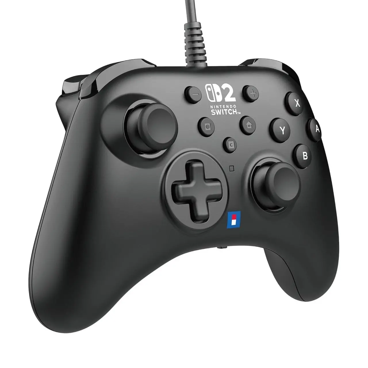 HORR913157SWT HORIPAD Turbo Wired Controller for Nintendo Switch 2 - Black-2