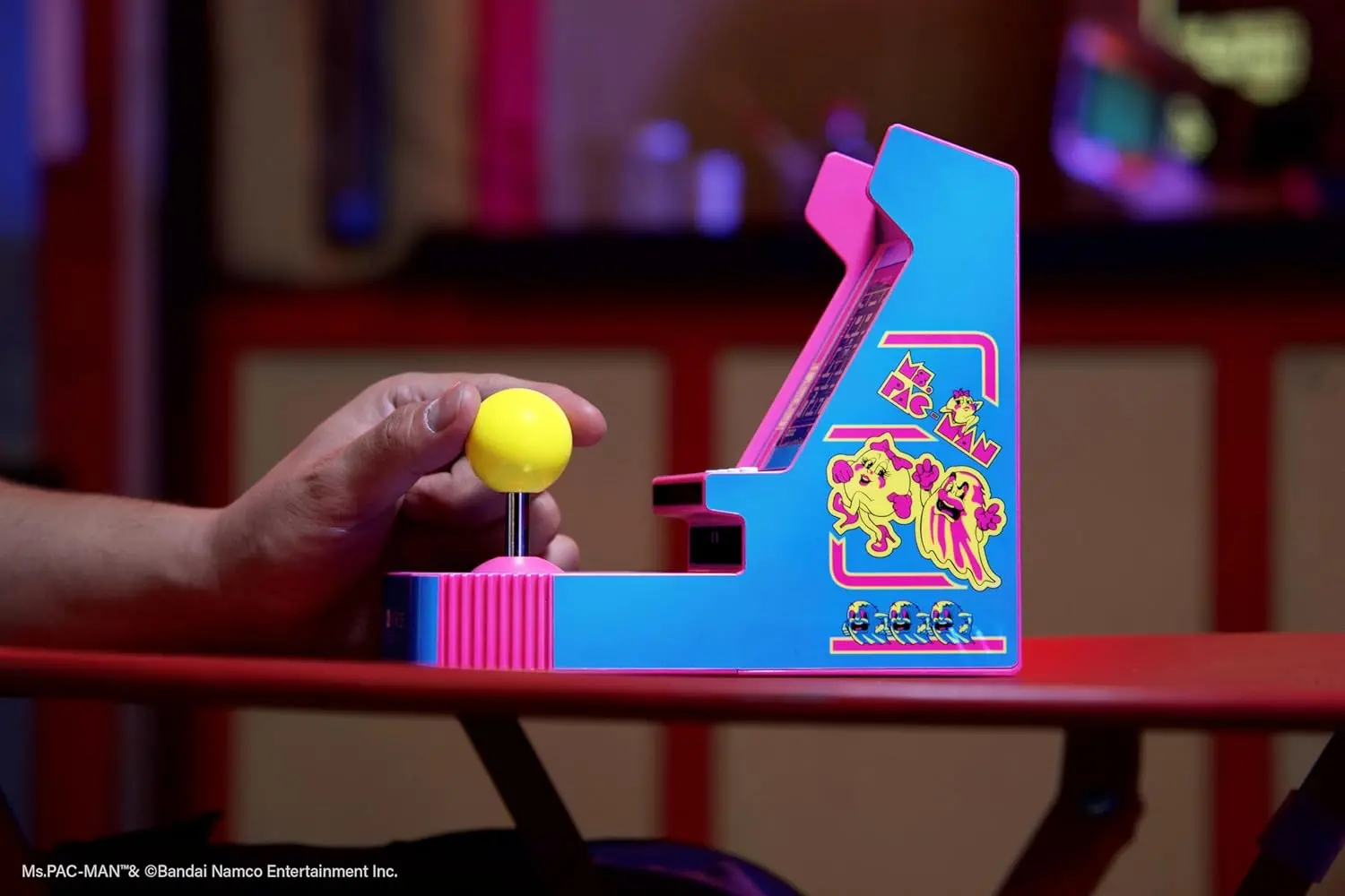 My Arcade Ms. Pac-Man Joystick Player Portable Retro Arcade-2
