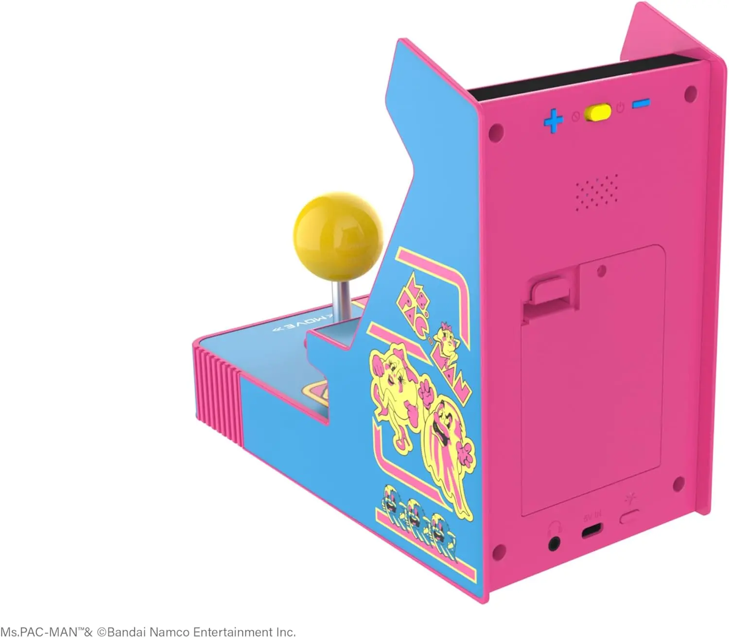 My Arcade Ms. Pac-Man Joystick Player Portable Retro Arcade-6