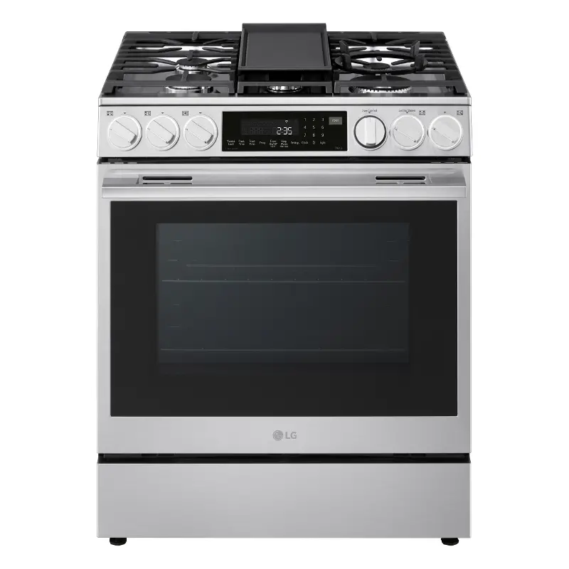 LG 6.3 Cu Ft Smart Single Oven Gas Range - Stainless Steel
