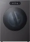 DLEX9900B LG Signature 9.0 Cu Ft Mega-Capacity Smart AI Electric Dryer - Black Steel