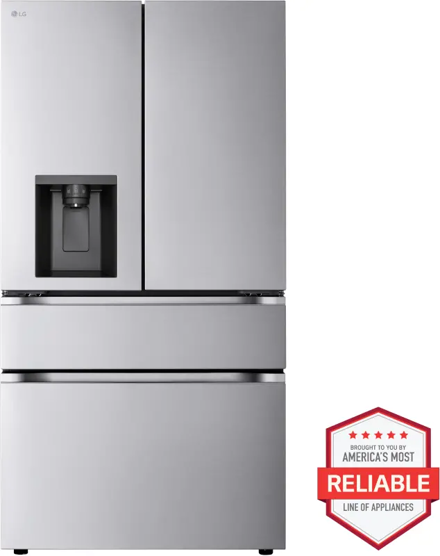 LF29S8230V LG 29 Cu Ft 4-Door French Door Refrigerator - Stainless Steel-2