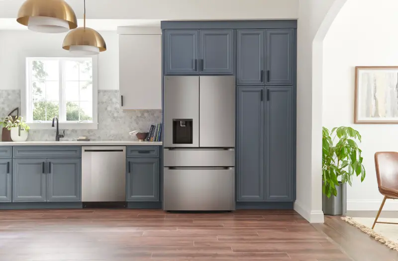 LF29S8230V LG 29 Cu Ft 4-Door French Door Refrigerator - Stainless Steel-4