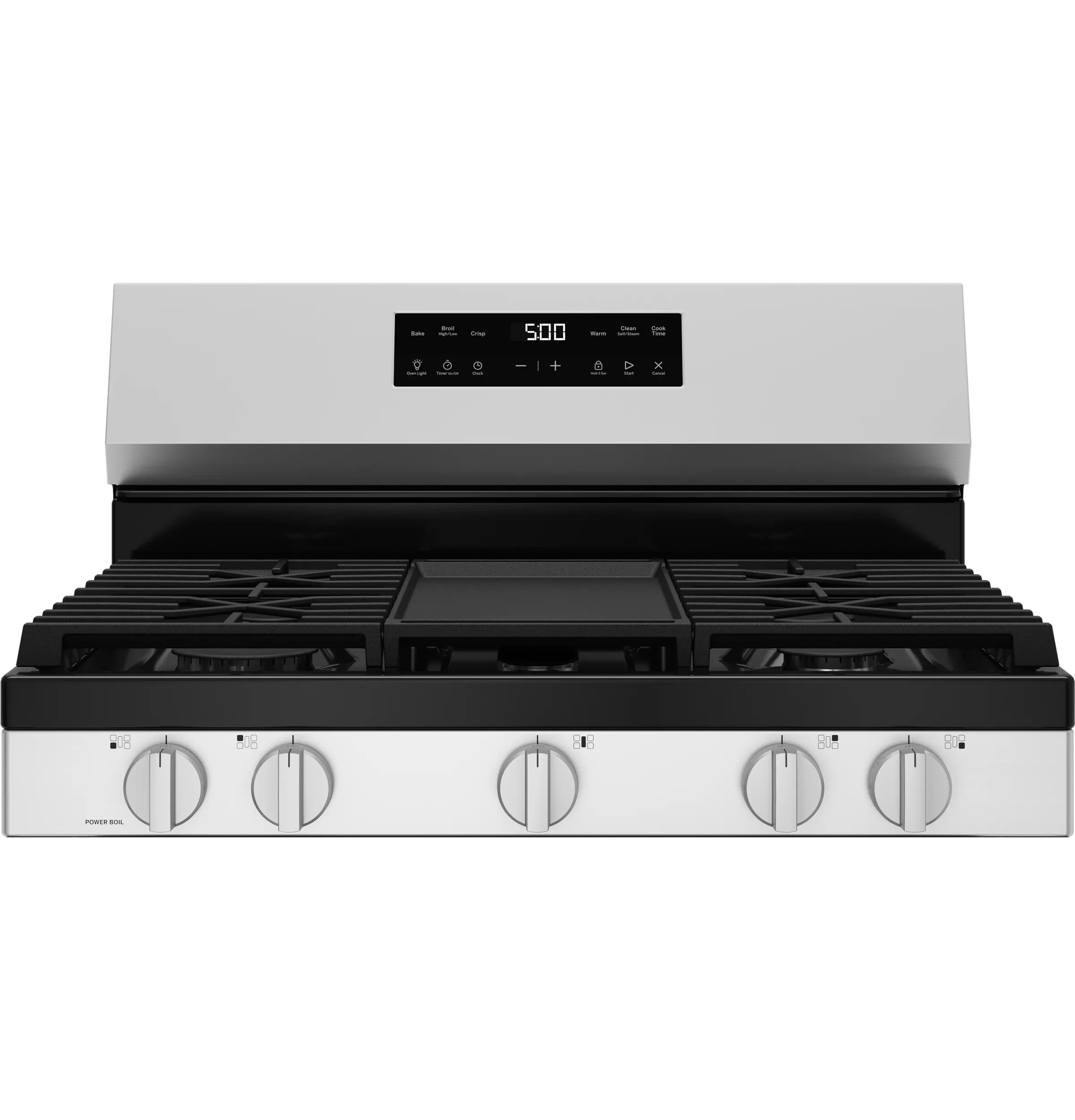 GGF500PVSS GE 5.3 Cu Ft Single Oven Gas Range with Crisp Mode - Stainless Steel-7