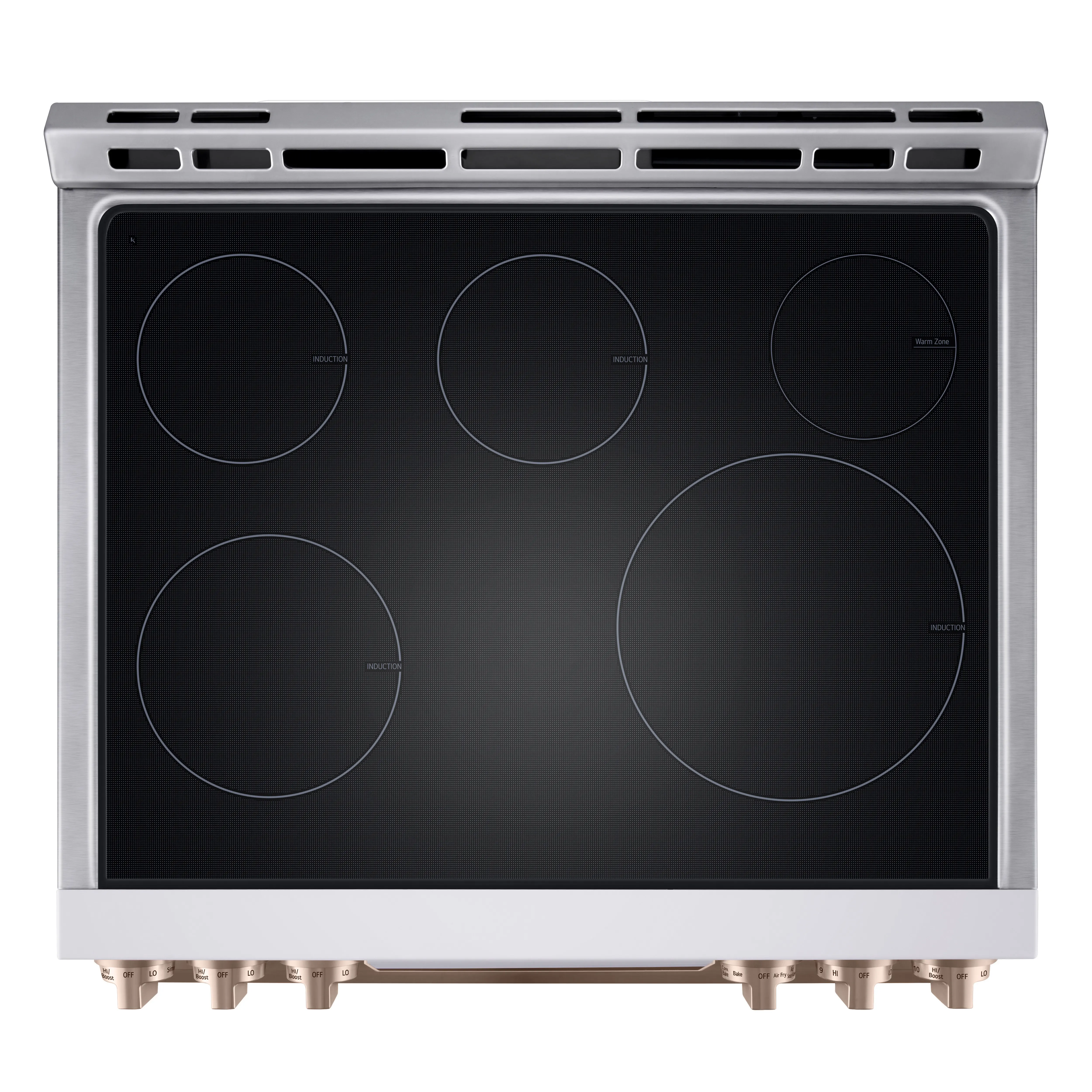 LSIS6338NE LG 6.3 Cu Ft Induction Single Oven Range - Matte White-8