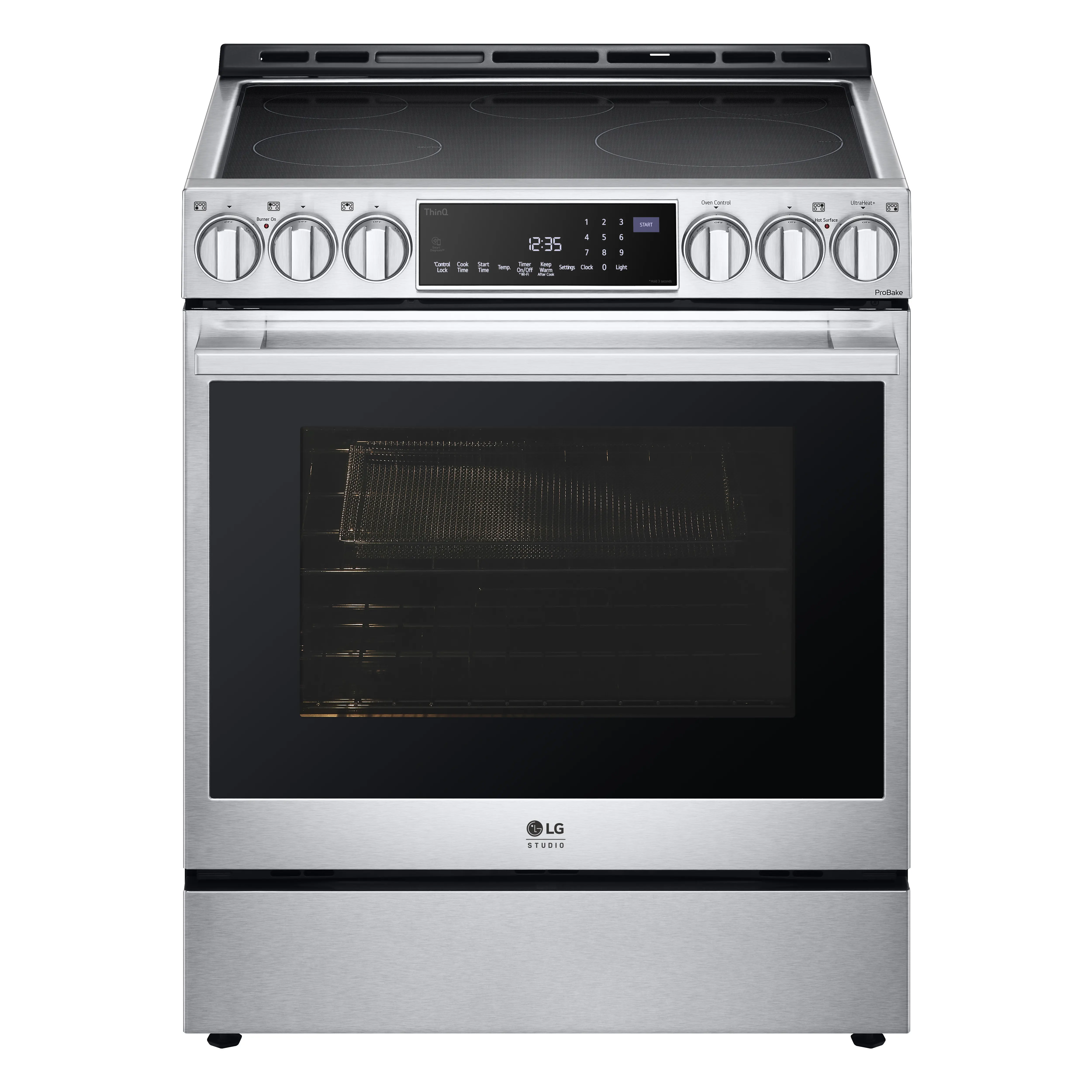 LSIS6338FE LG 6.3 Cu Ft Induction Single Oven Range - Stainless Steel-15