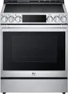 LSIS6338FE LG 6.3 Cu Ft Induction Single Oven Range - Stainless Steel