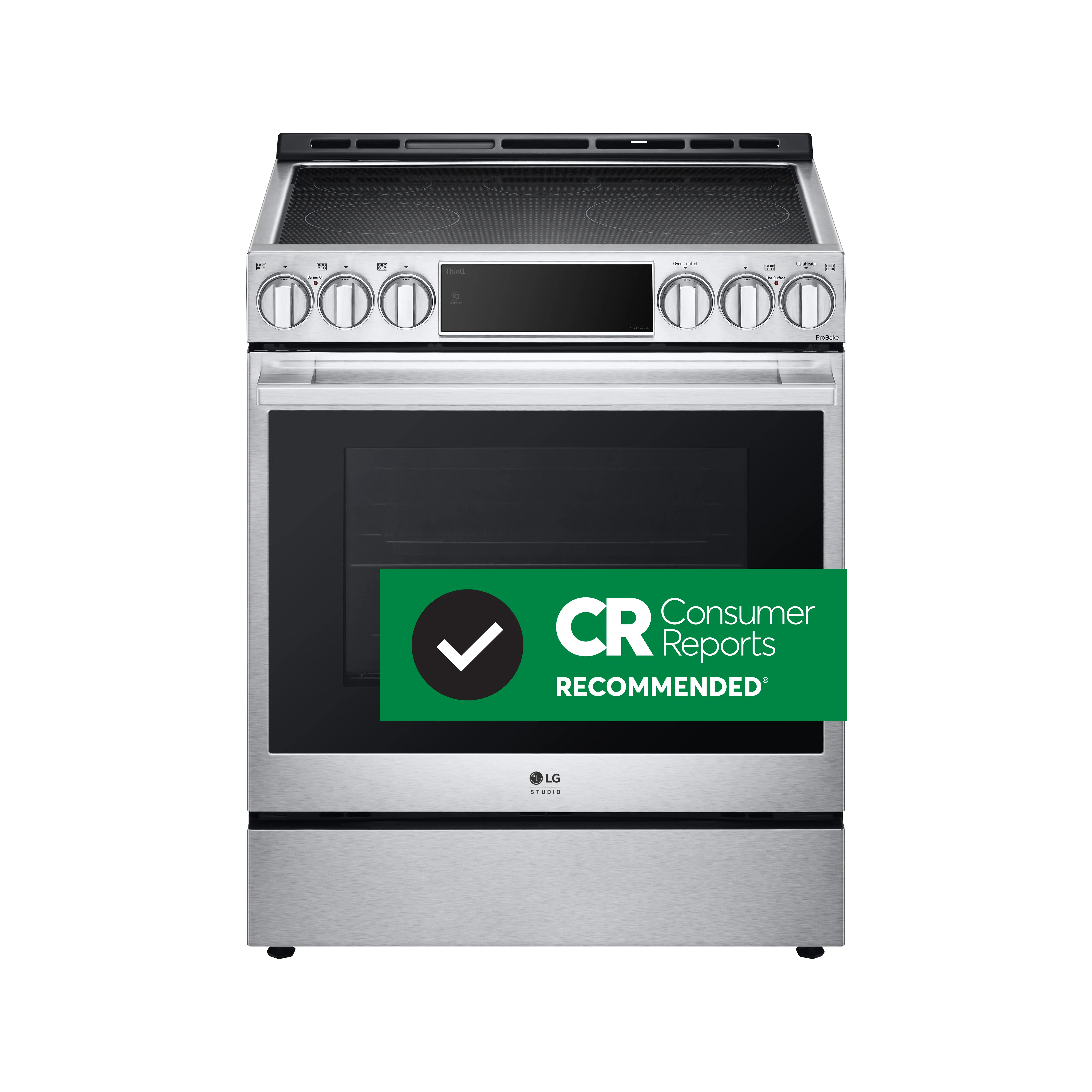 LSIS6338FE LG 6.3 Cu Ft Induction Single Oven Range - Stainless Steel-3