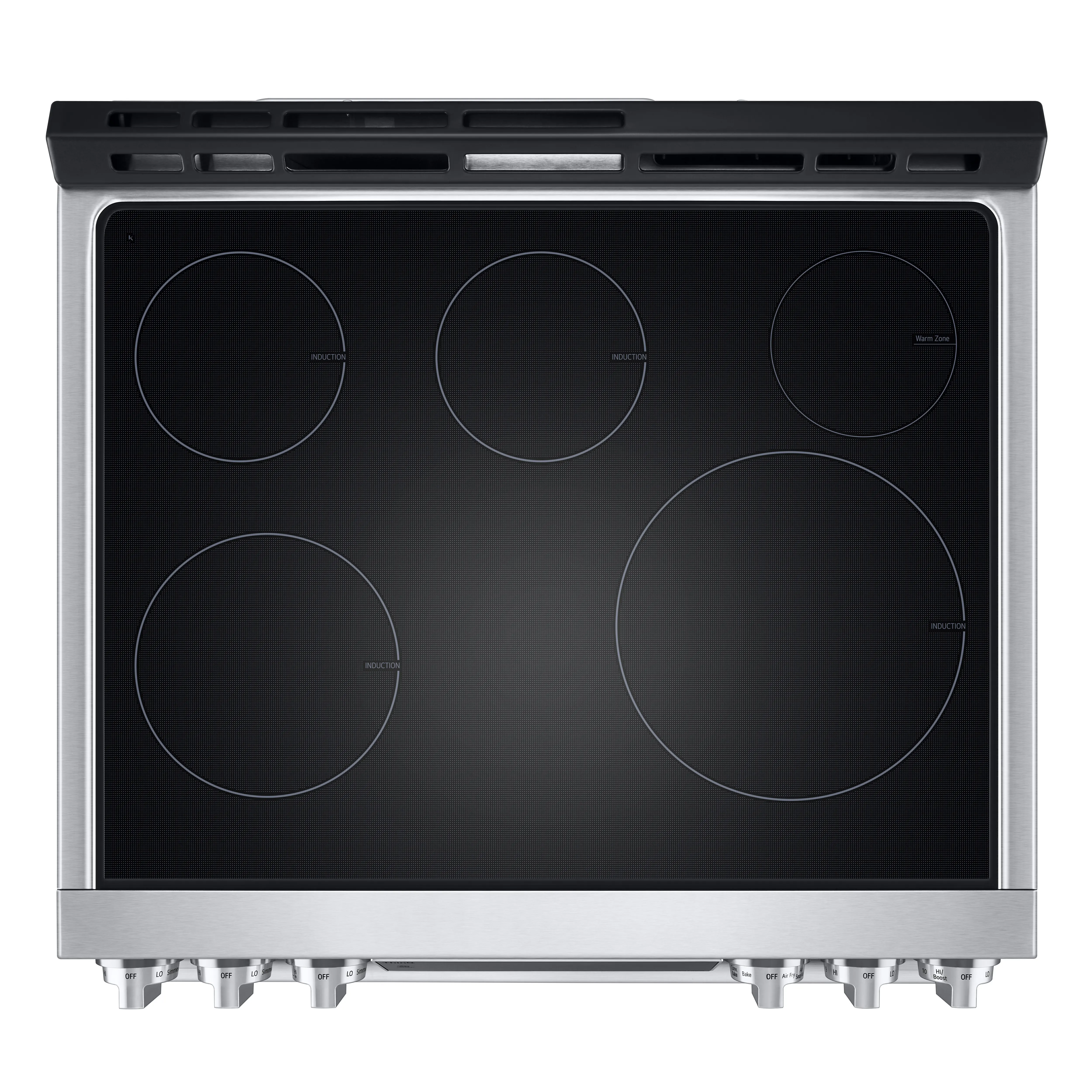 LSIS6338FE LG 6.3 Cu Ft Induction Single Oven Range - Stainless Steel-8
