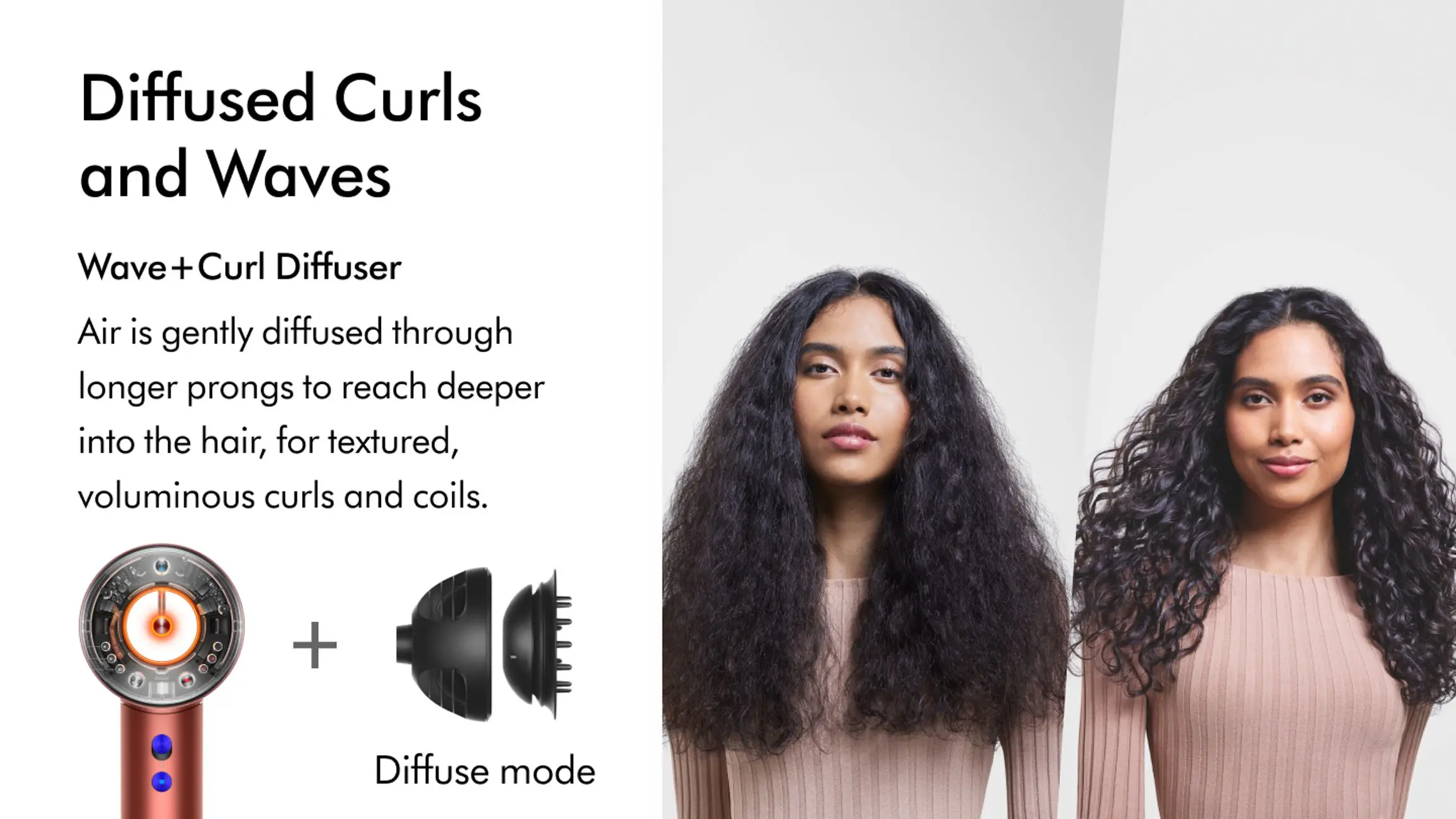 561776-01 Dyson Supersonic Nural Hair Dryer - Strawberry Bronze and Blush Pink-8