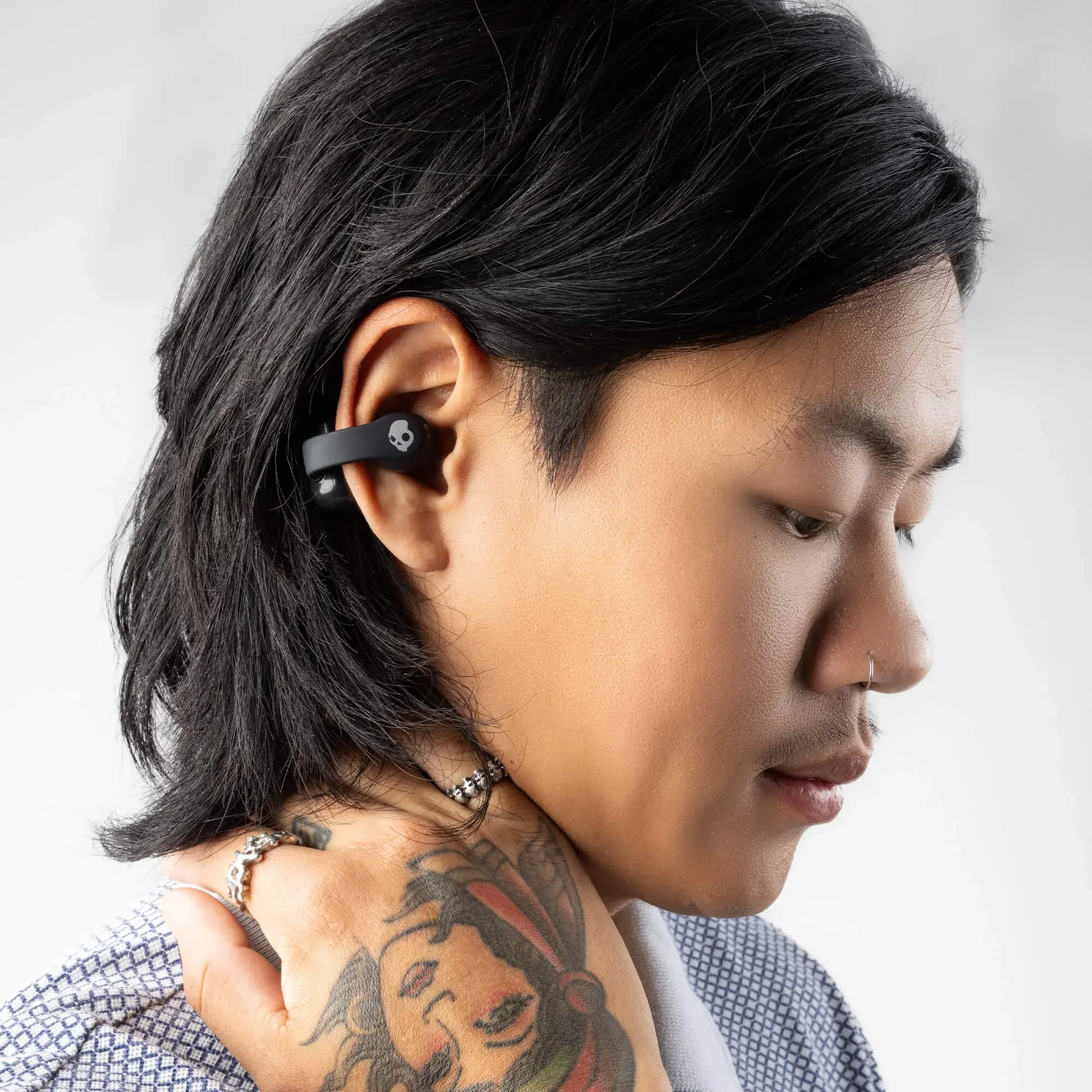 S4OEW-T034 Skullcandy Push 720 Open-Ear True Wireless Earbuds - Black-2