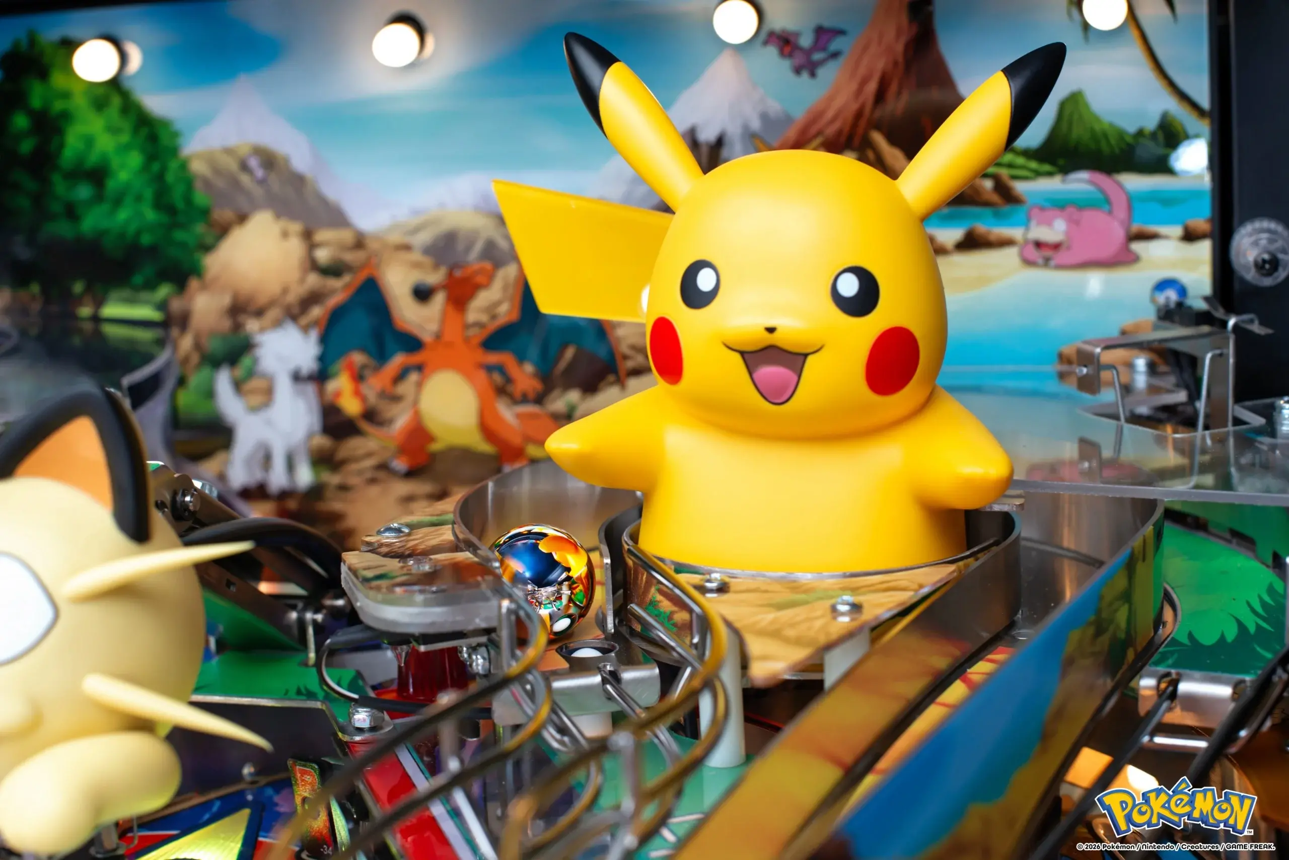 500-55AG Stern Pokémon Pro Pinball Machine-6