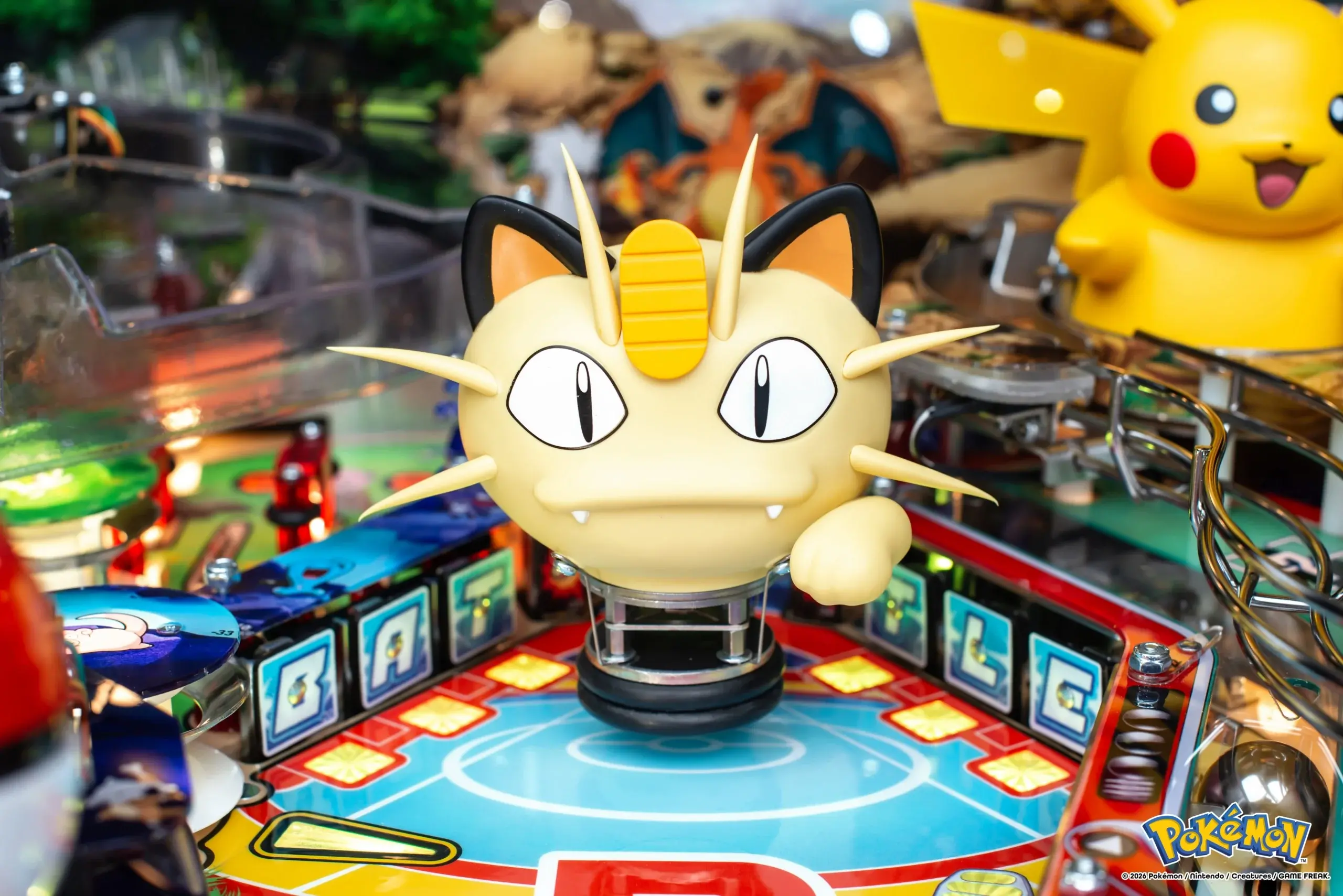 500-55AG Stern Pokémon Pro Pinball Machine-8