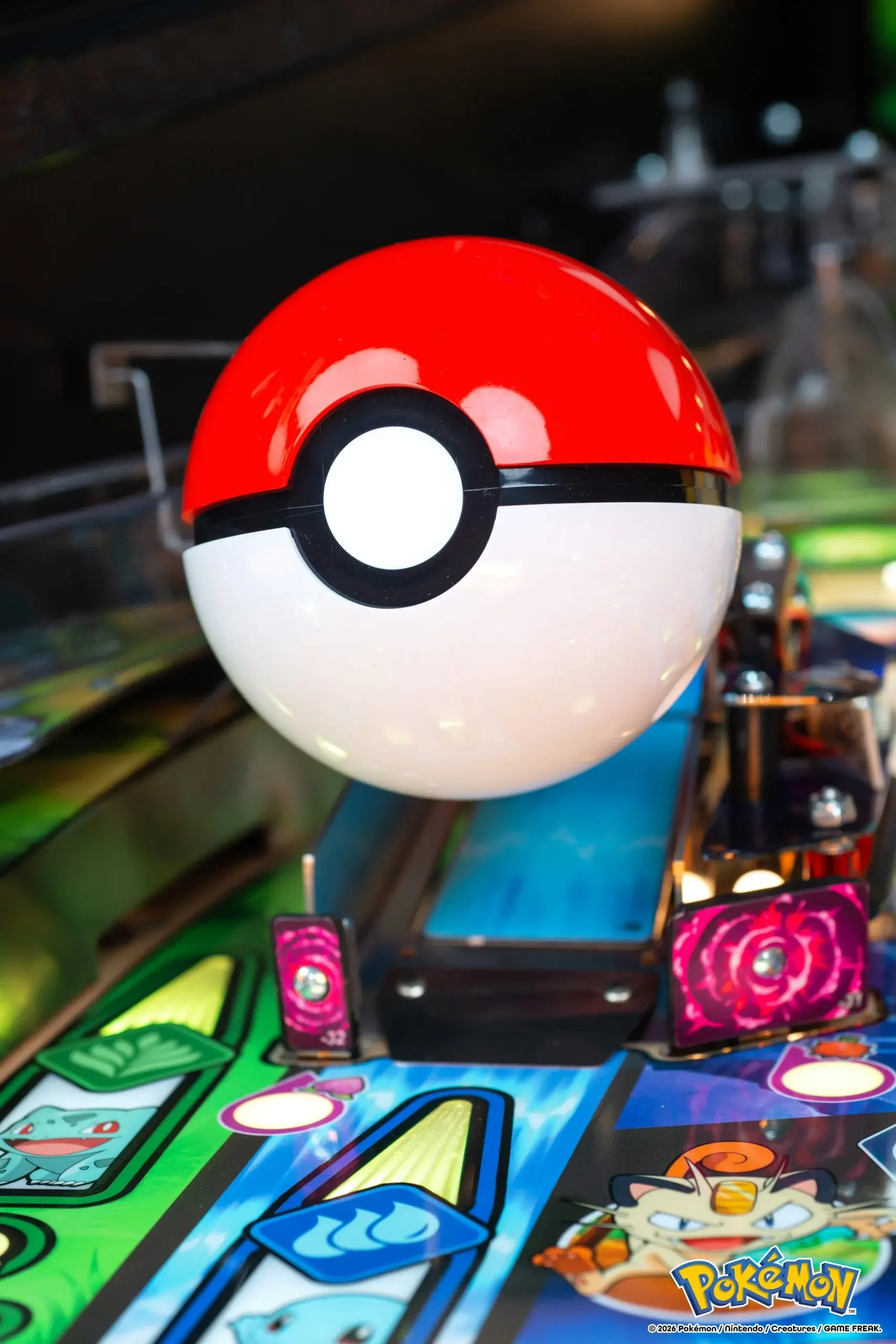500-55AH Stern Pinball Pokémon Premium Pinball Machine-18