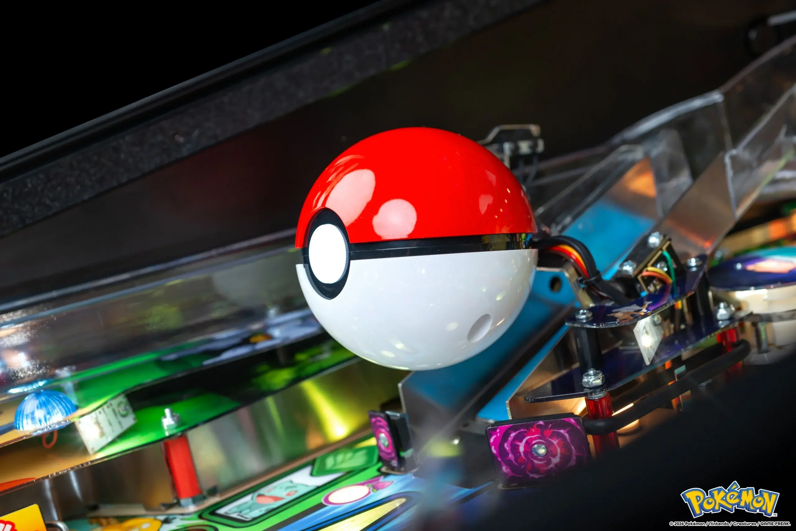500-55AH Stern Pinball Pokémon Premium Pinball Machine-21