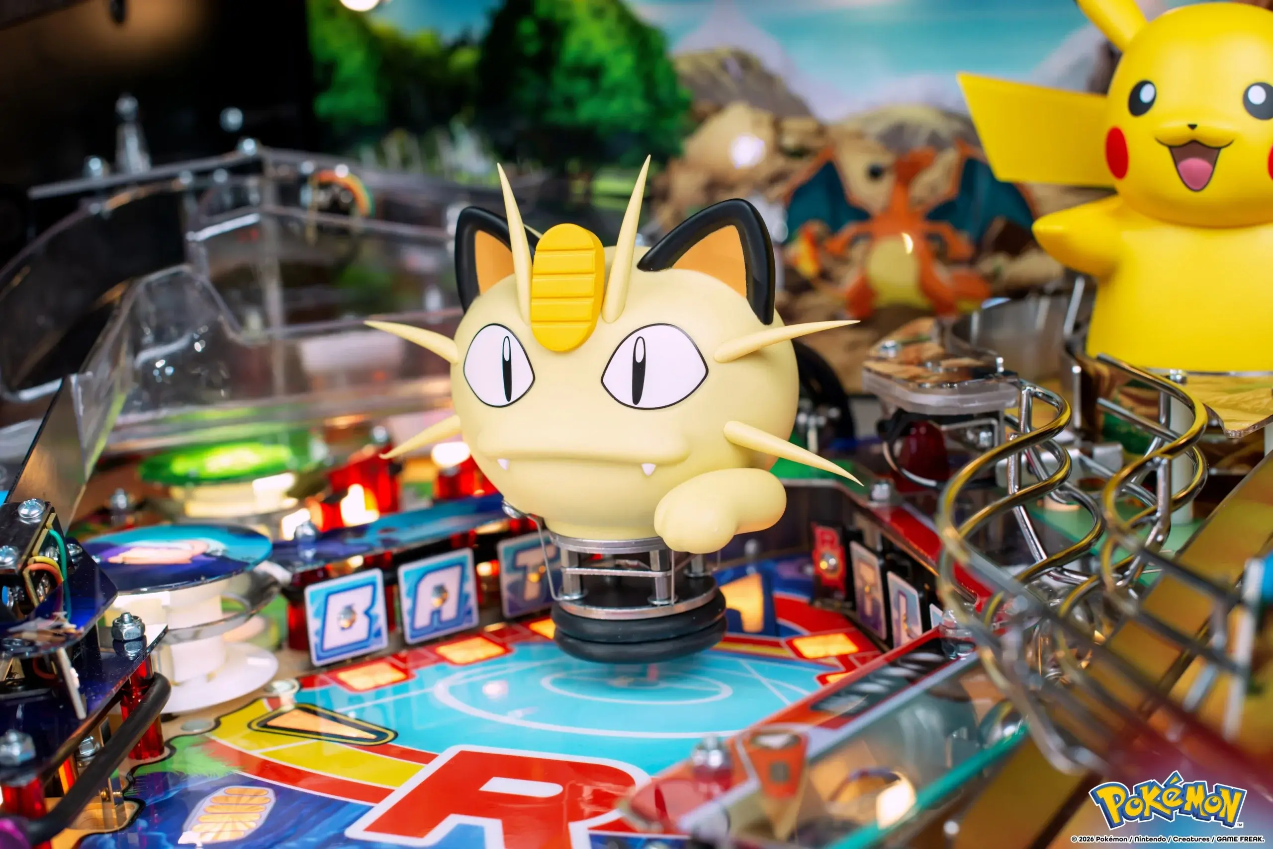 500-55AH Stern Pinball Pokémon Premium Pinball Machine-25