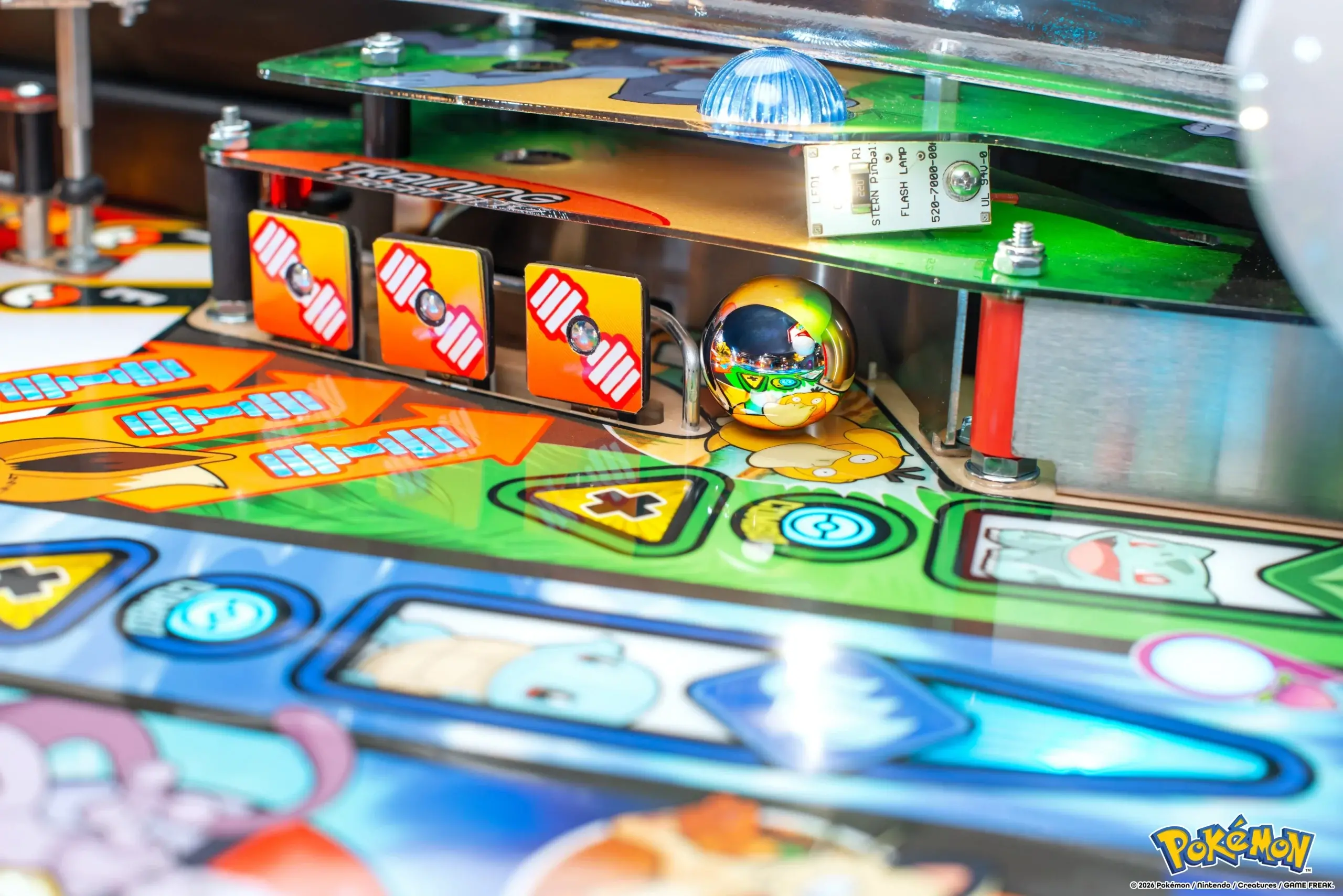 500-55AH Stern Pinball Pokémon Premium Pinball Machine-9