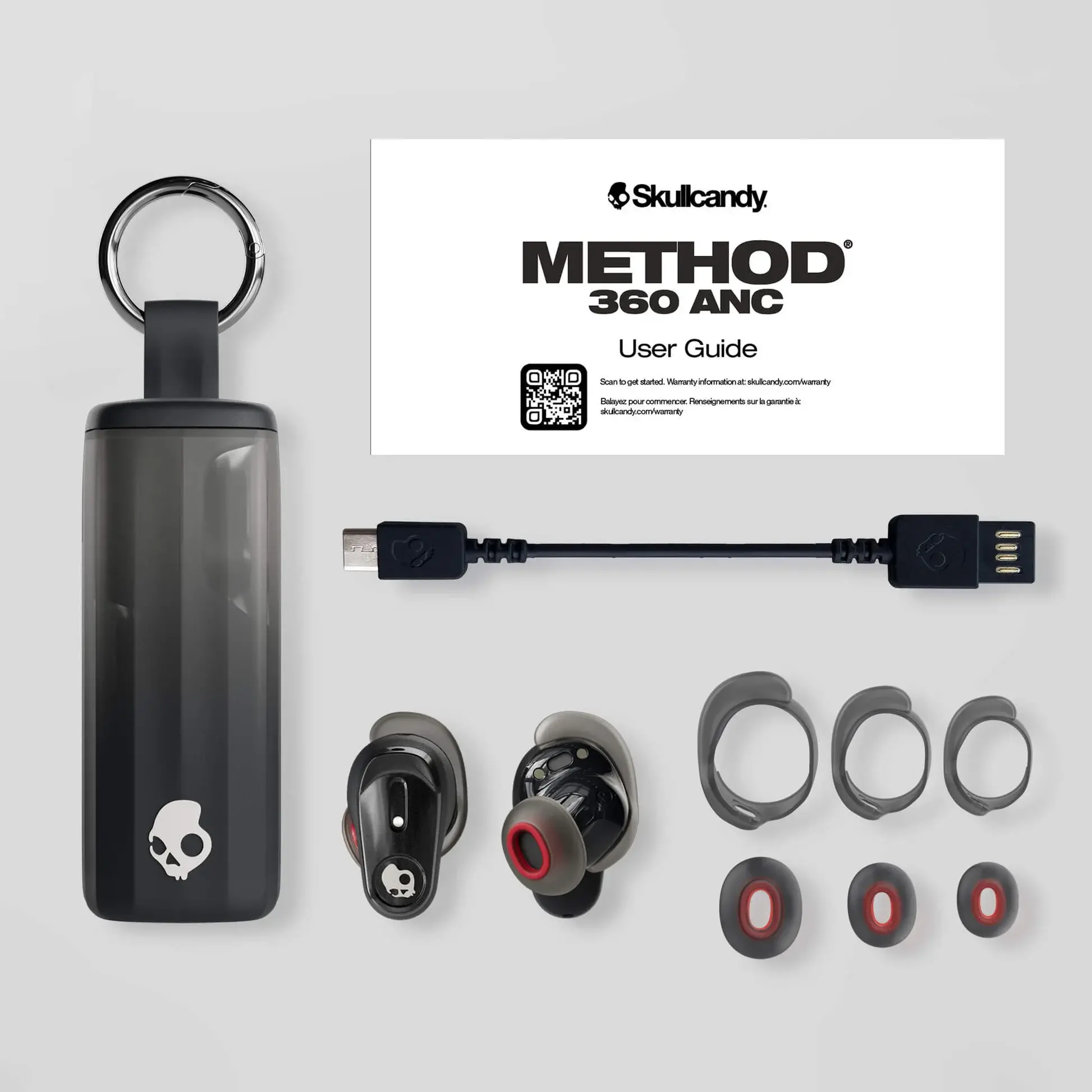 S2MTW-T995 SkullCandy Method 360 ANC True Wireless Noise Cancelling Earbuds - Plasma-8