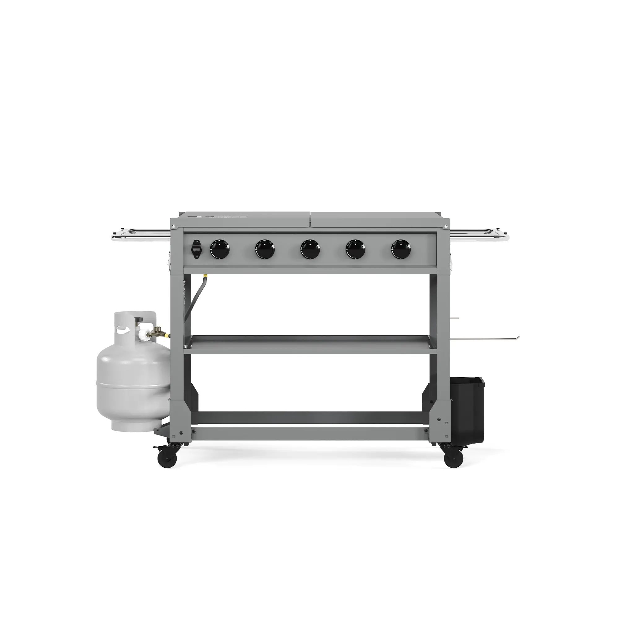 TDT-571-0101 Tytus Anaheim 36 5-Burner Liquid Propane Griddle-1