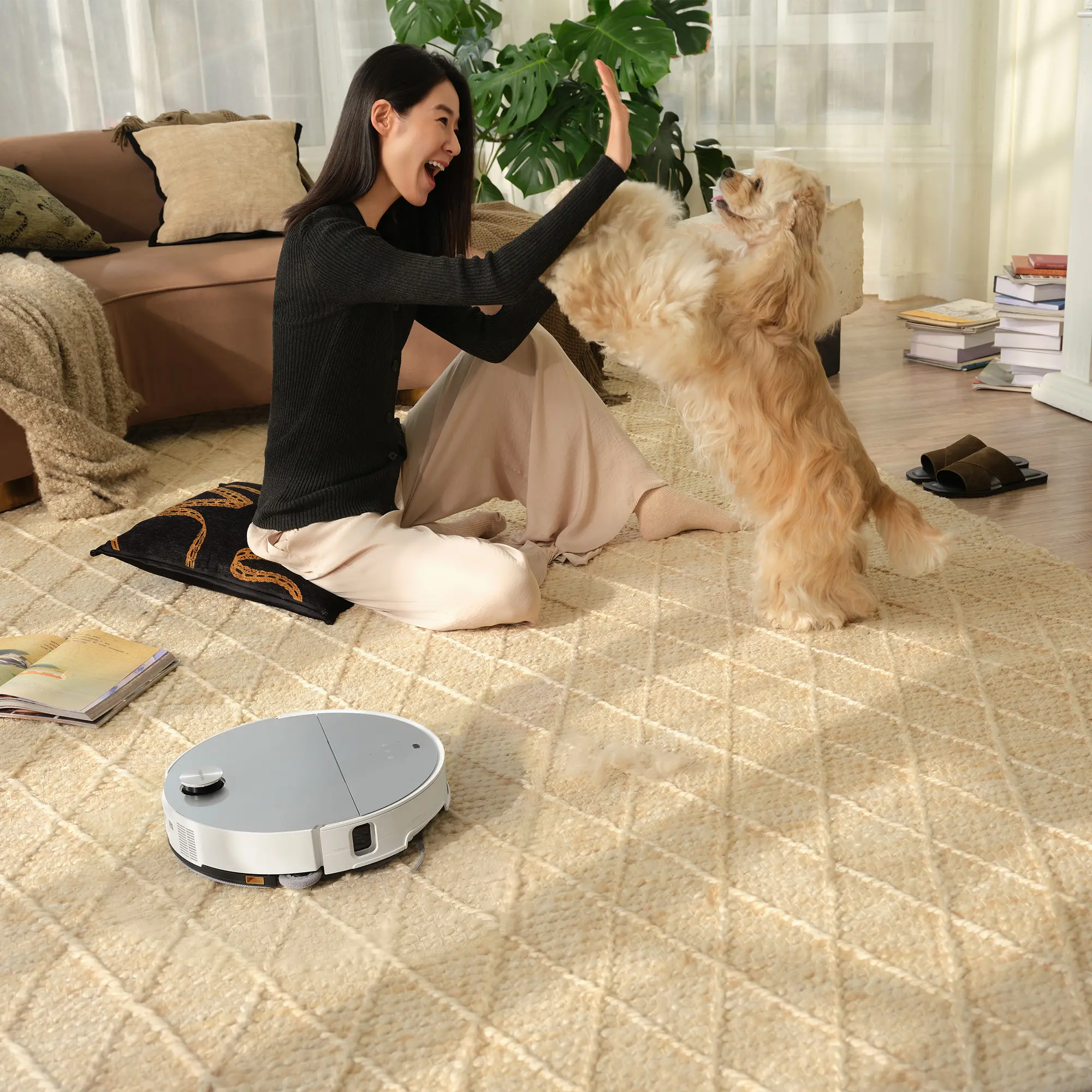 SAROS 10 Roborock Saros 10 Robot Vacuum with Dual Anti-Tangle Technology-10