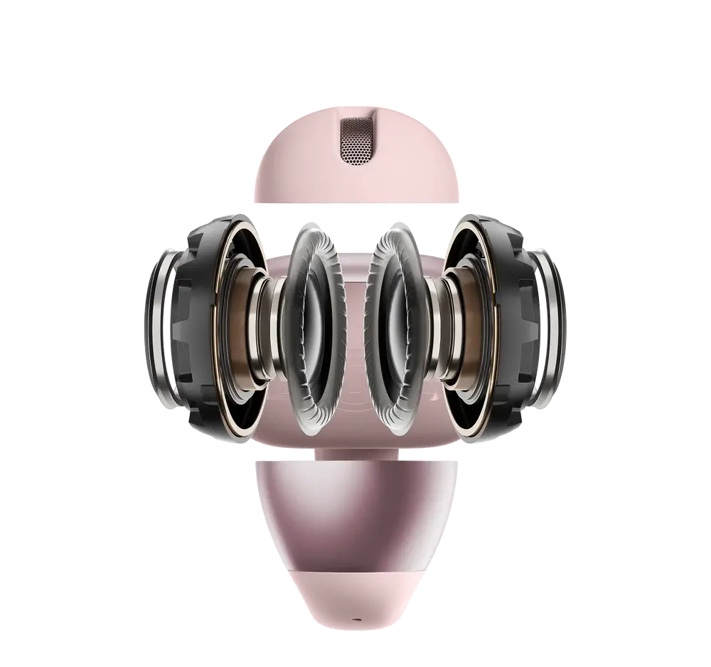 E310-ST-PK-US SHOKZ OpenDots ONE Wireless Open-Ear Earbuds - Pink-4
