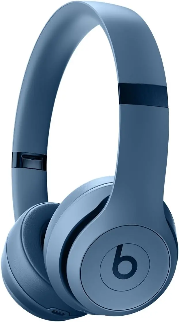 MUW43LL/A Beats Solo 4 Bluetooth Wireless On-Ear Headphones - Slate Blue-1