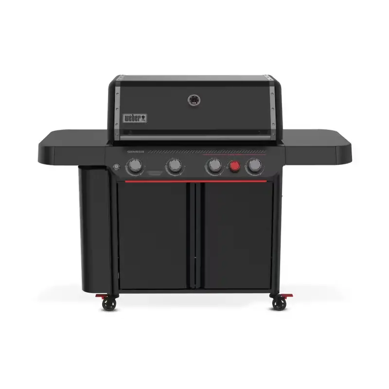 1501830 Weber Genesis E-430 Liquid Propane Grill - Stealth Black-1