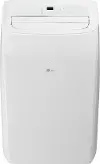 LP1025WHSM LG 10,000 BTU Portable Air Conditioner with Heater, Dehumidifier, and Wifi