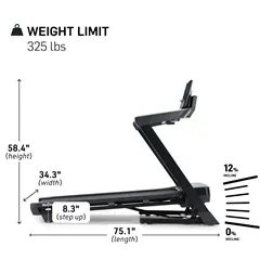 NTL10425 NordicTrack T Series 8 Treadmill-3