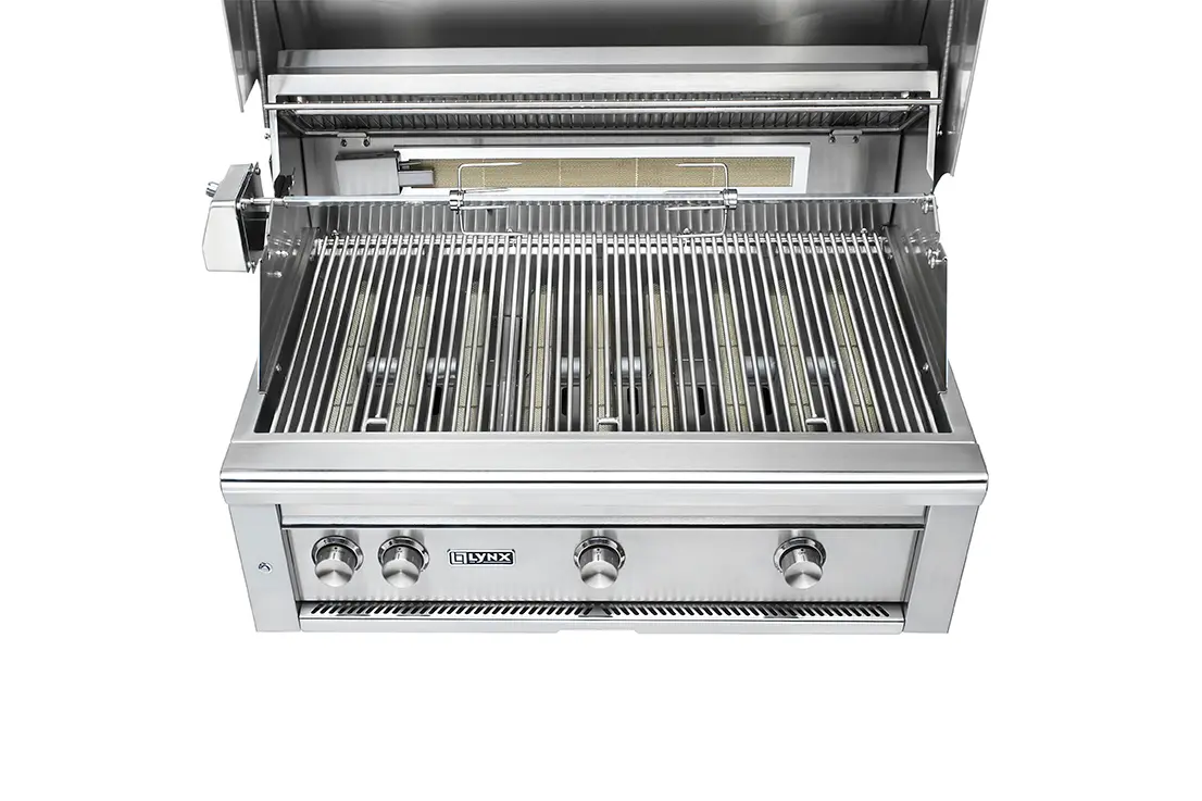 L36ATR-NG Lynx 36 Built-In Natural Gas Grill with Rotisserie-2