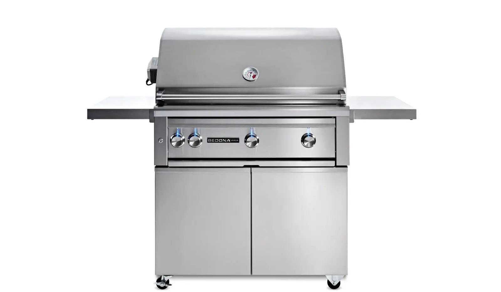 L601PSFR-LP Lynx 36 Sedona Liquid Propane Freestanding Grill and Cart with Rotisserie, ProSear Infrared Burner and Two Stainless Steel Burners-1