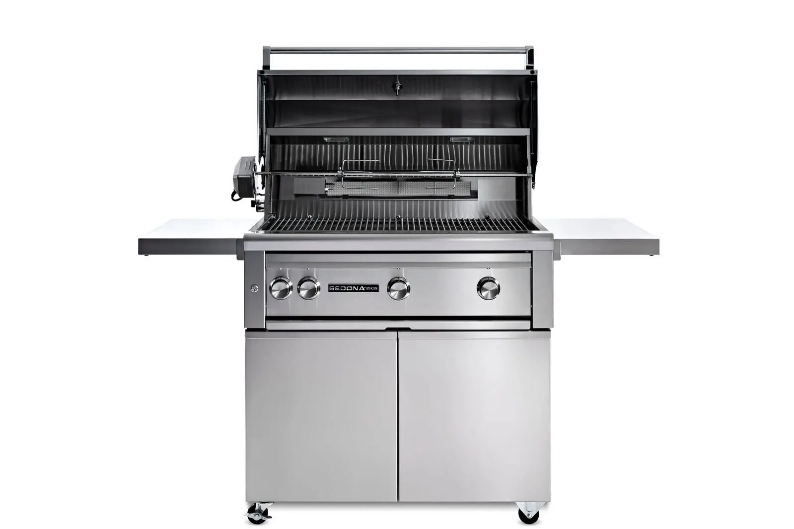 L601PSFR-LP Lynx 36 Sedona Liquid Propane Freestanding Grill and Cart with Rotisserie, ProSear Infrared Burner and Two Stainless Steel Burners-2