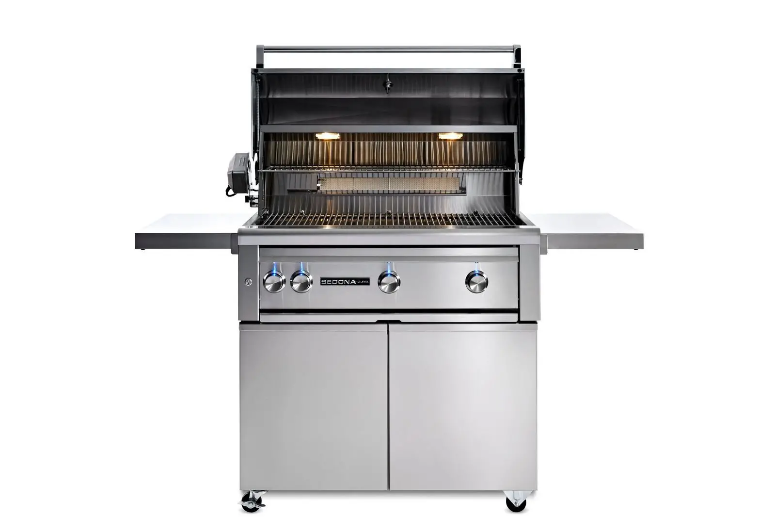 L601PSFR-LP Lynx 36 Sedona Liquid Propane Freestanding Grill and Cart with Rotisserie, ProSear Infrared Burner and Two Stainless Steel Burners-3