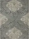 EN-03/5X8/ENCHANT Enchant 5 x 8 Smoke Gray and Beige Area Rug