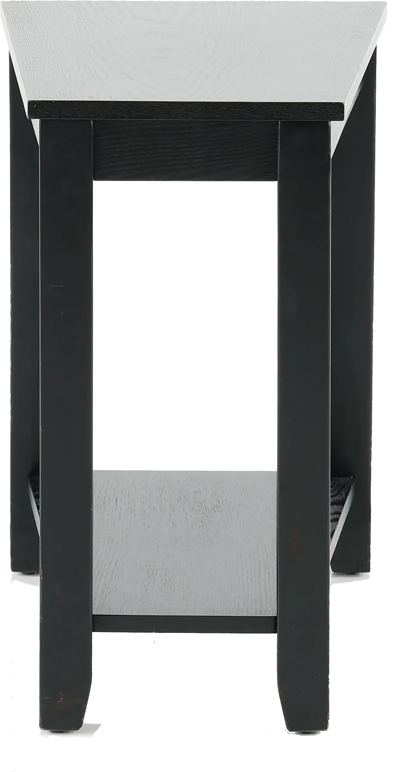 Wedge Black Side Table-1