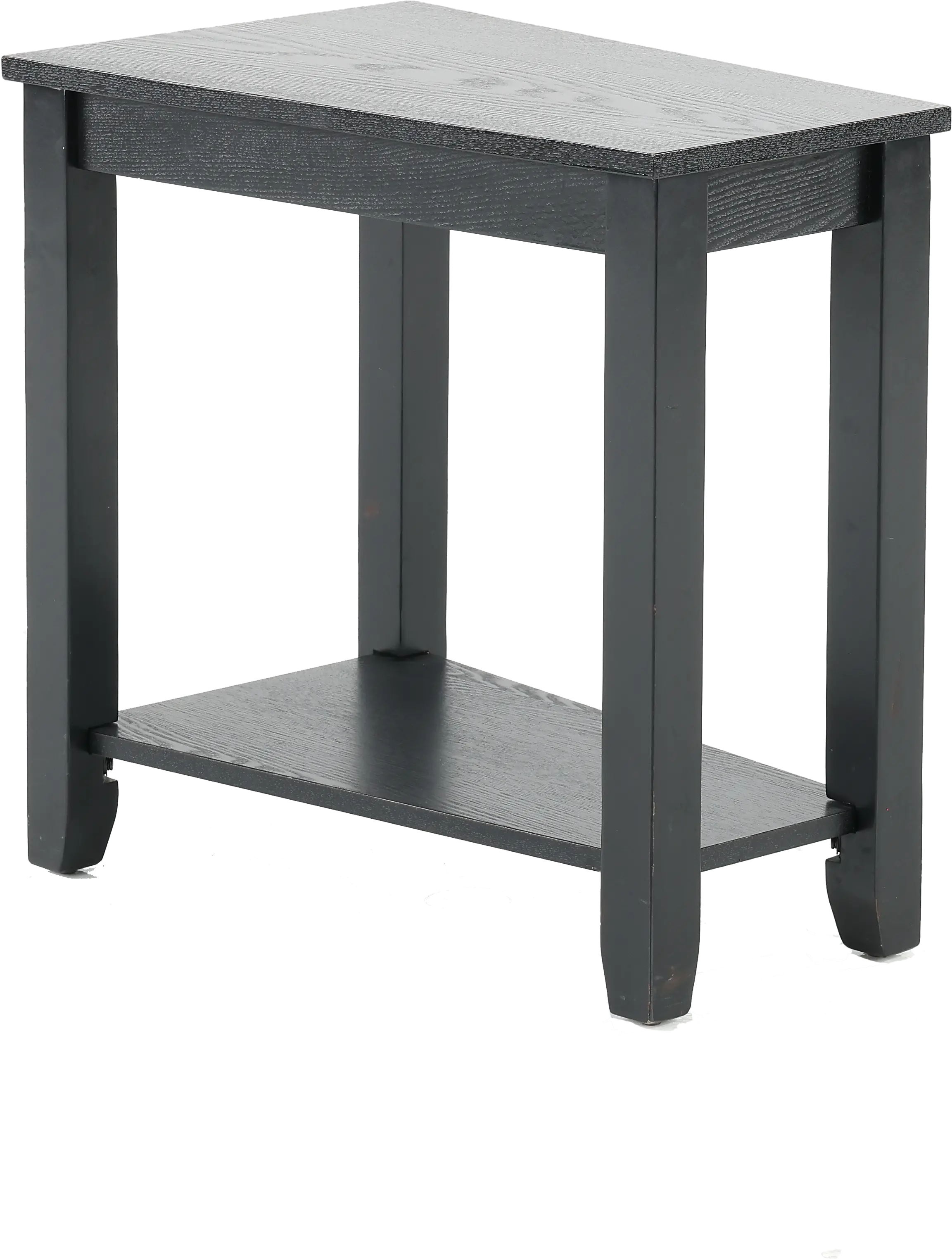 Wedge Black Side Table-3