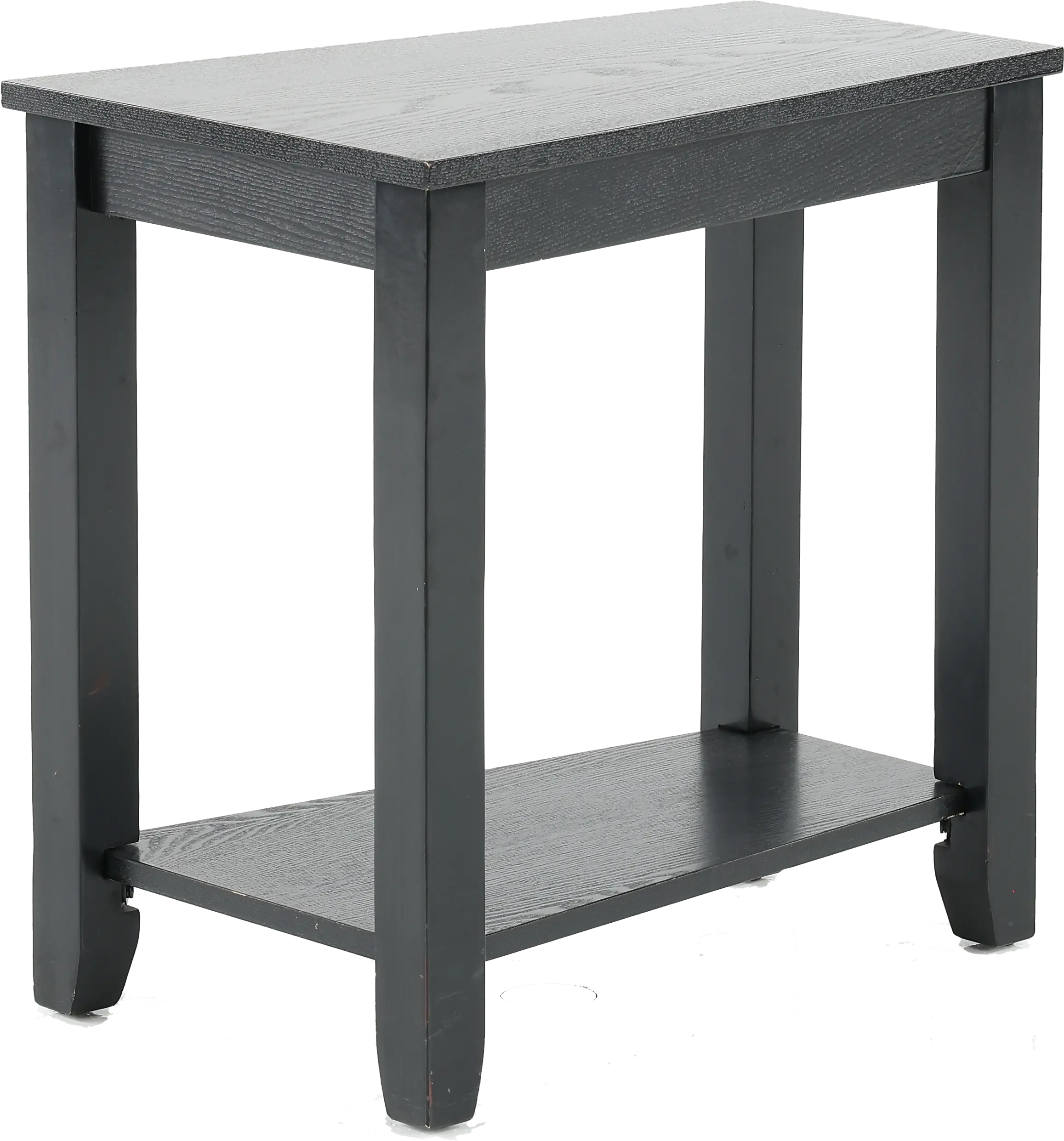Wedge Black Side Table-5