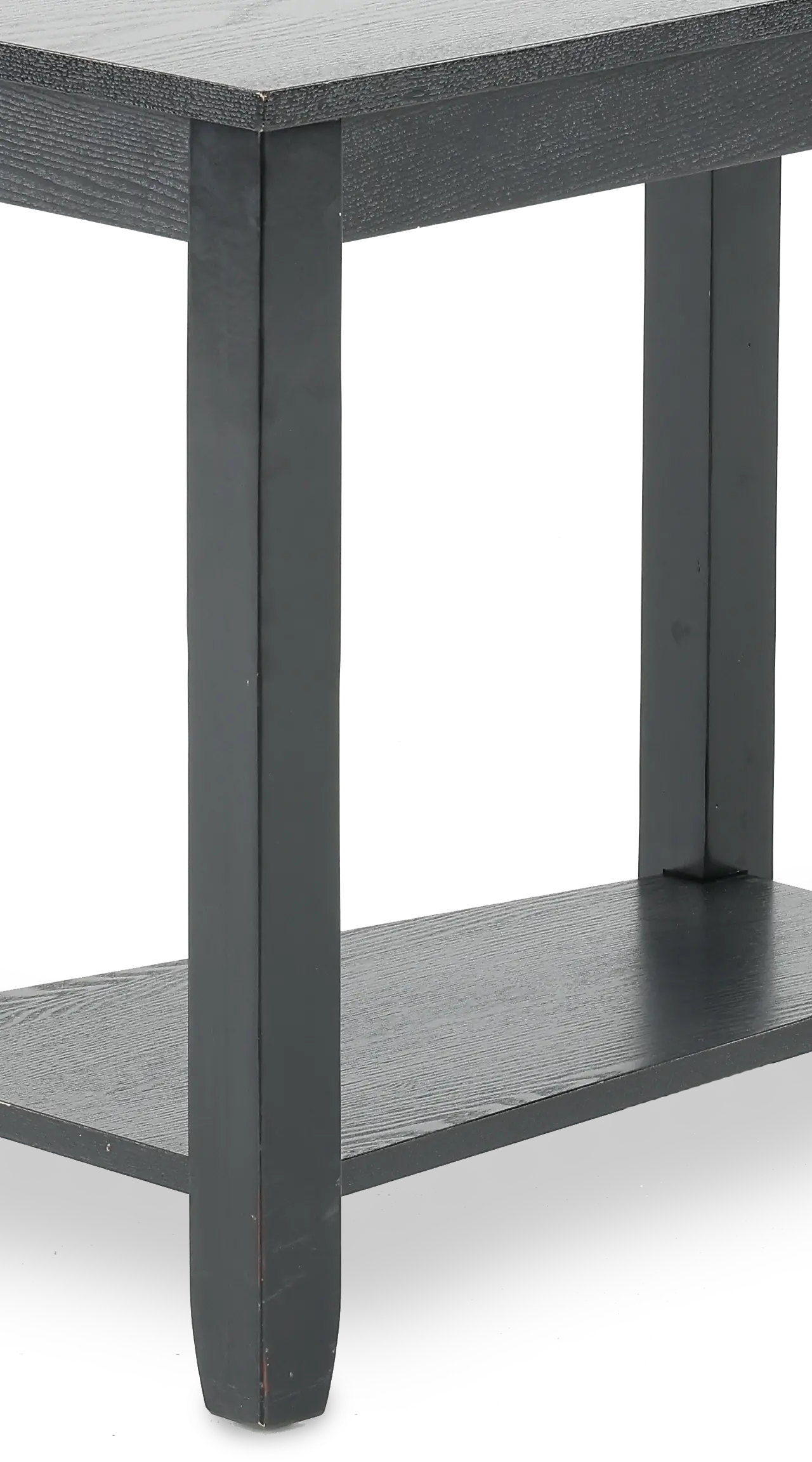 Wedge Black Side Table-2