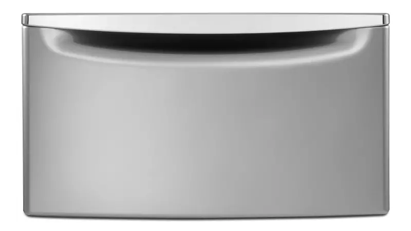 Whirlpool 15 Inch Laundry Pedestal - Chrome Shadow