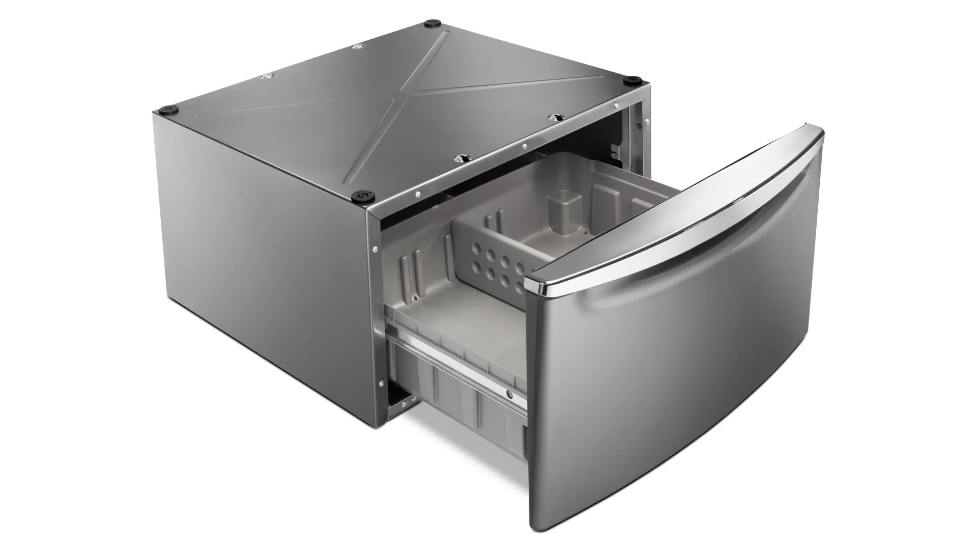 XHPC155YC Whirlpool 15 Inch Laundry Pedestal - Chrome Shadow-5