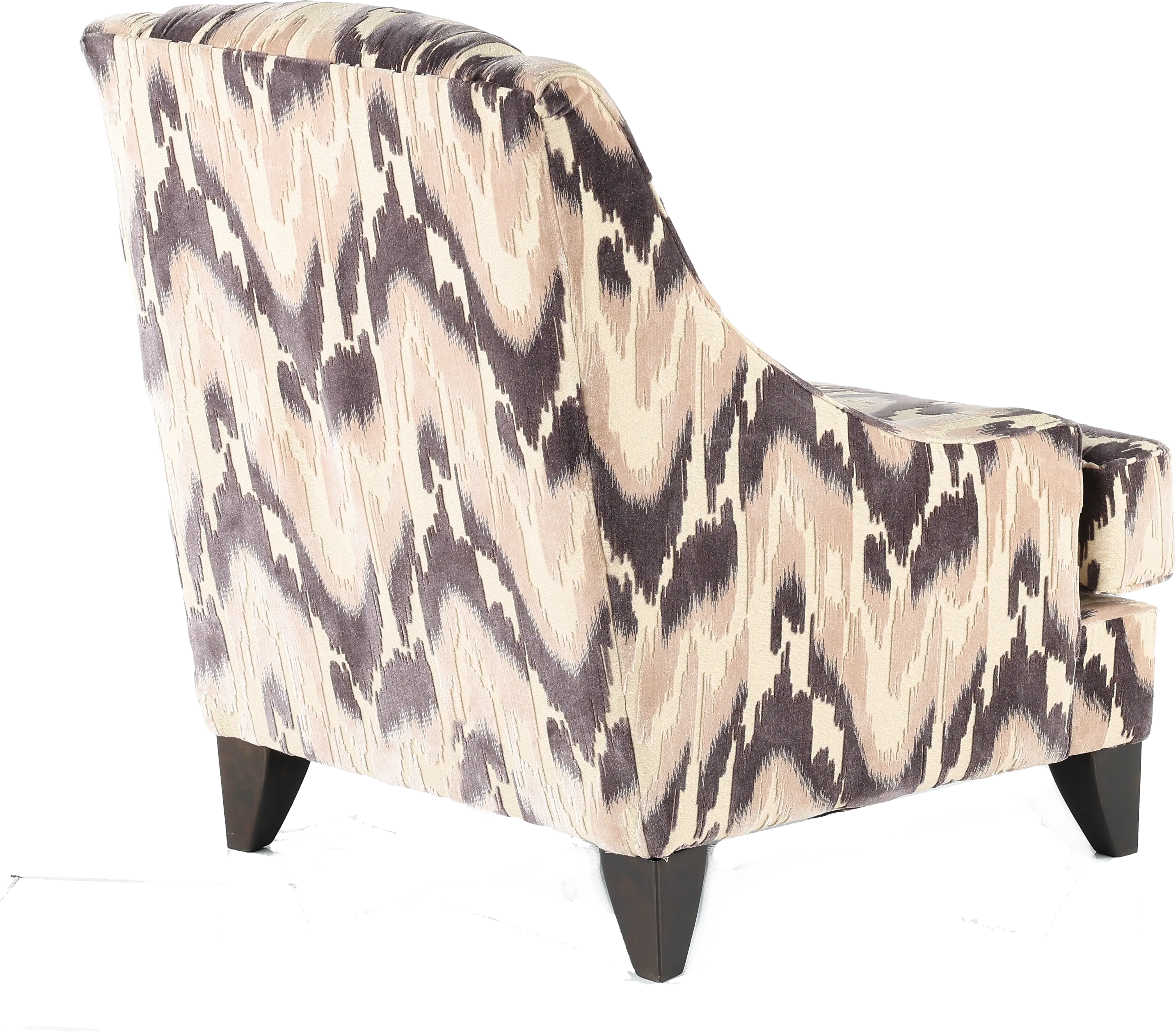 ZOECHA Spartan Latte & Gray Accent Chair-5