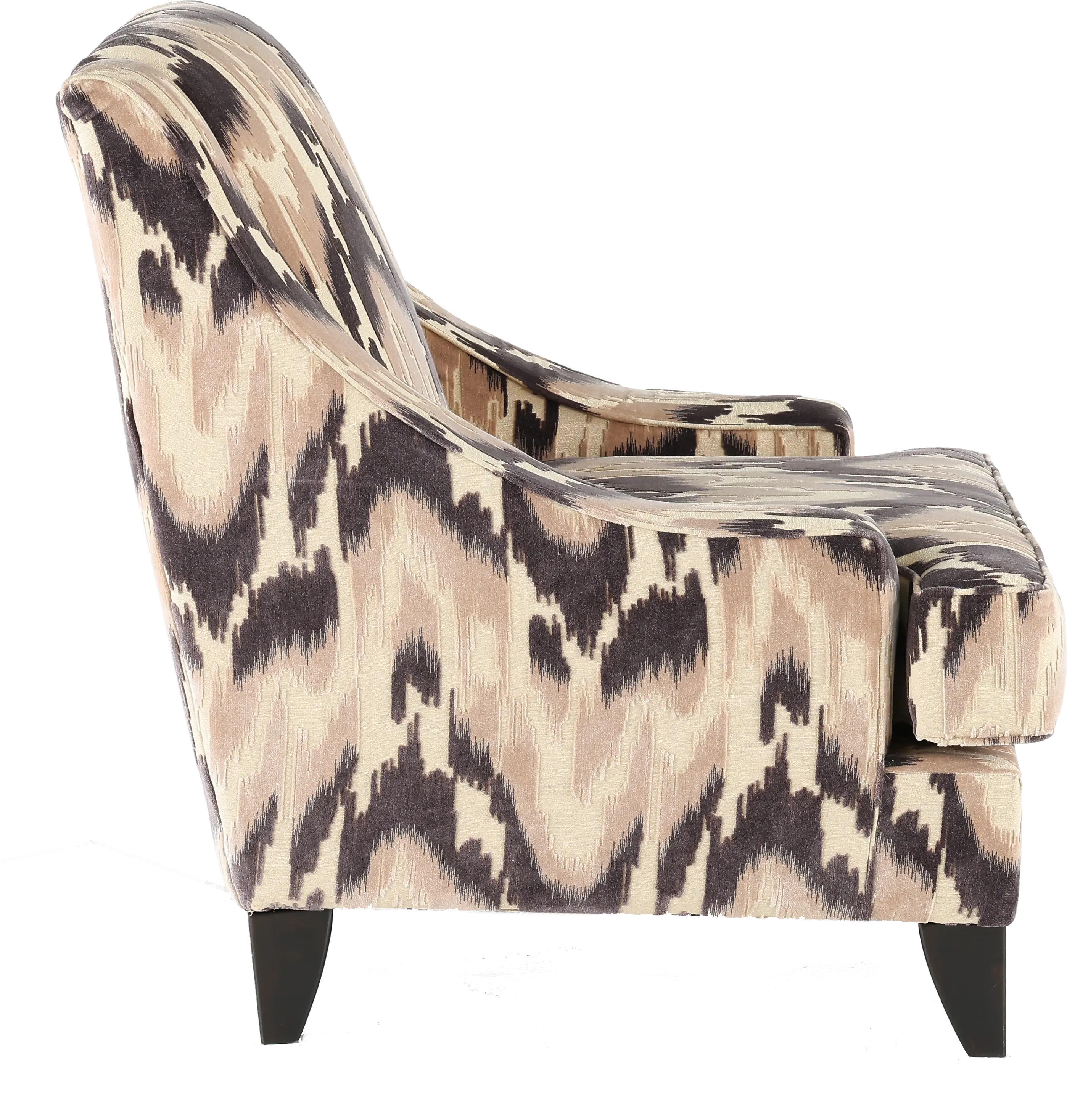 ZOECHA Spartan Latte & Gray Accent Chair-6