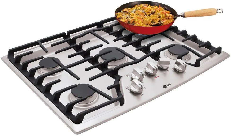 LCG3011ST LG 30 Inch Gas Cooktop - Stainless Steel-3