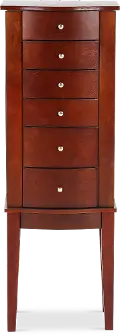 Merlot Jewelry Armoire