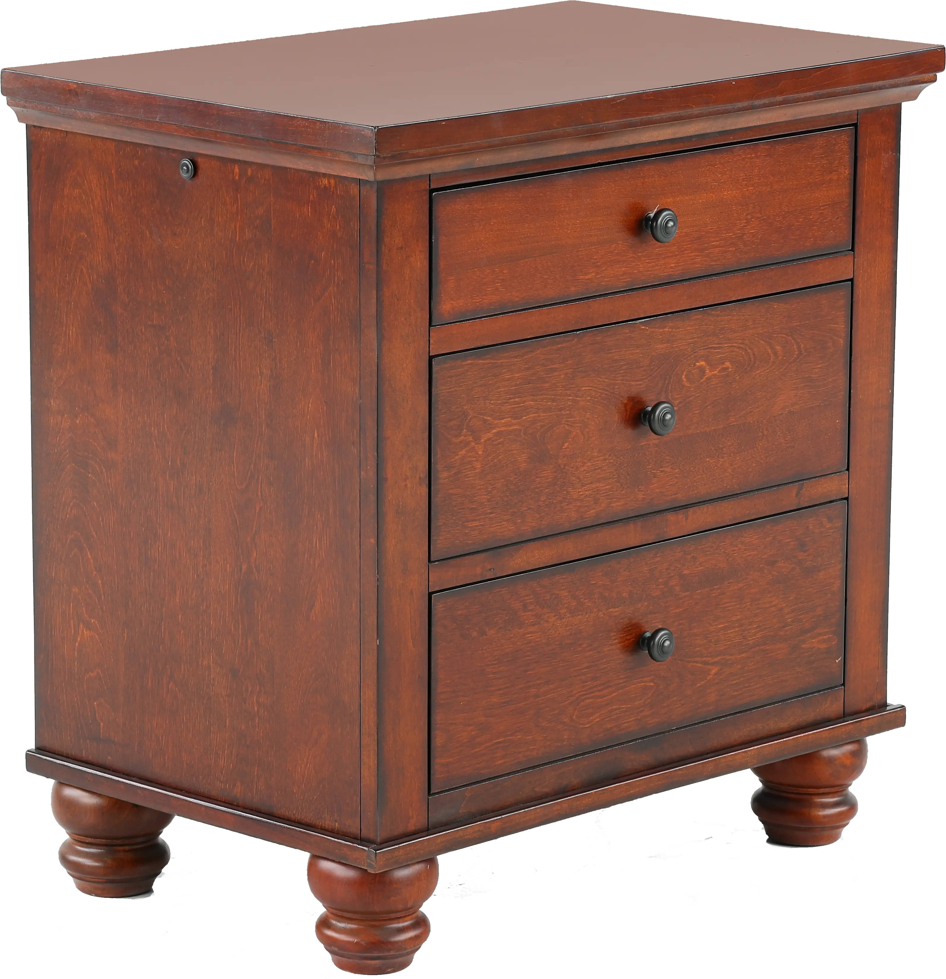 Cambridge Brown Cherry Nightstand-3
