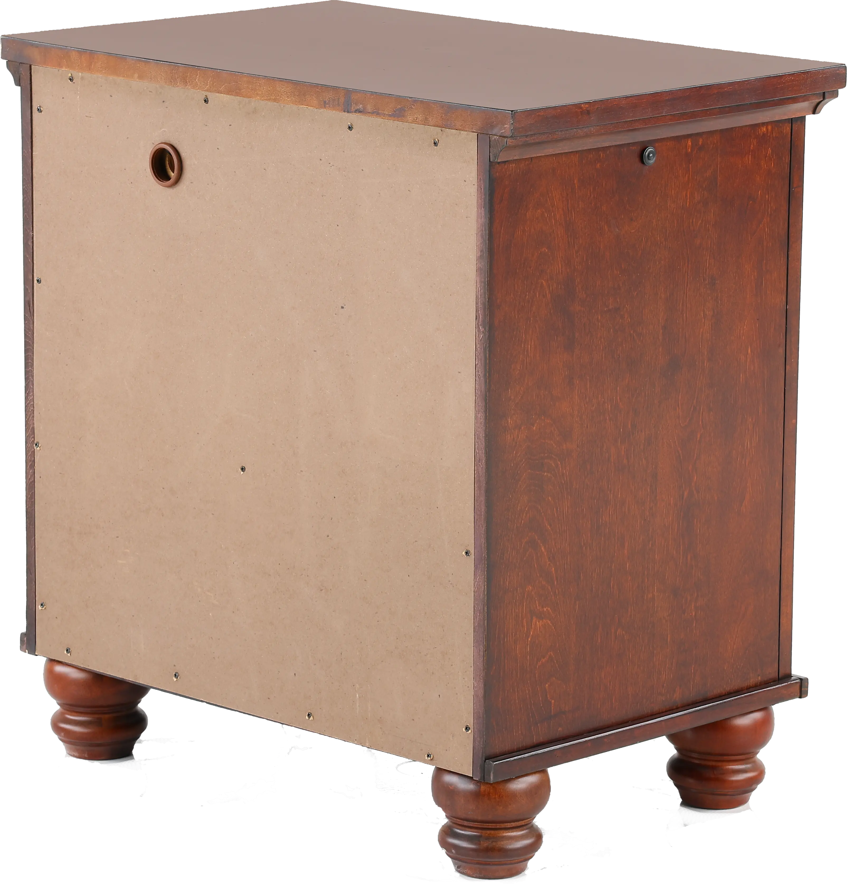 Cambridge Brown Cherry Nightstand-5