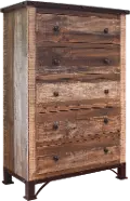 Antique Pine Chest of Drawers
